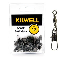 Kilwell Swivel Snap, Black